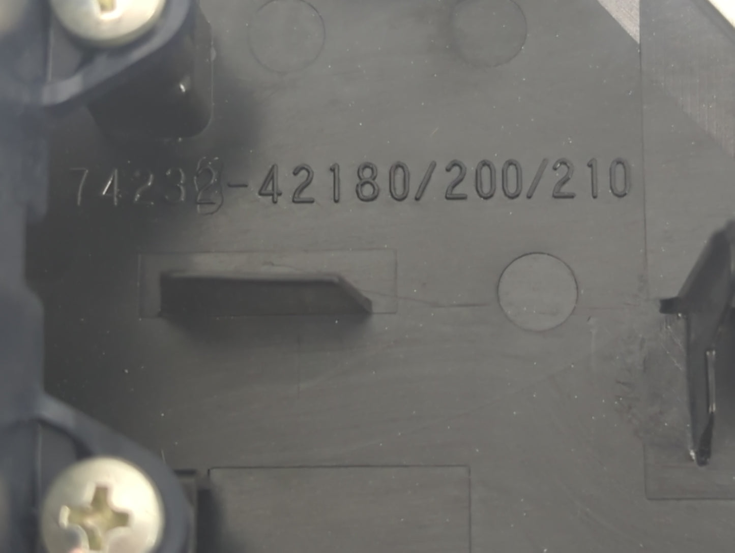 2013-2018 Toyota Rav4 Master Power Window Switch Replacement Driver Side Left P/N:74232-42180 74232-42200 Fits OEM Used Auto
