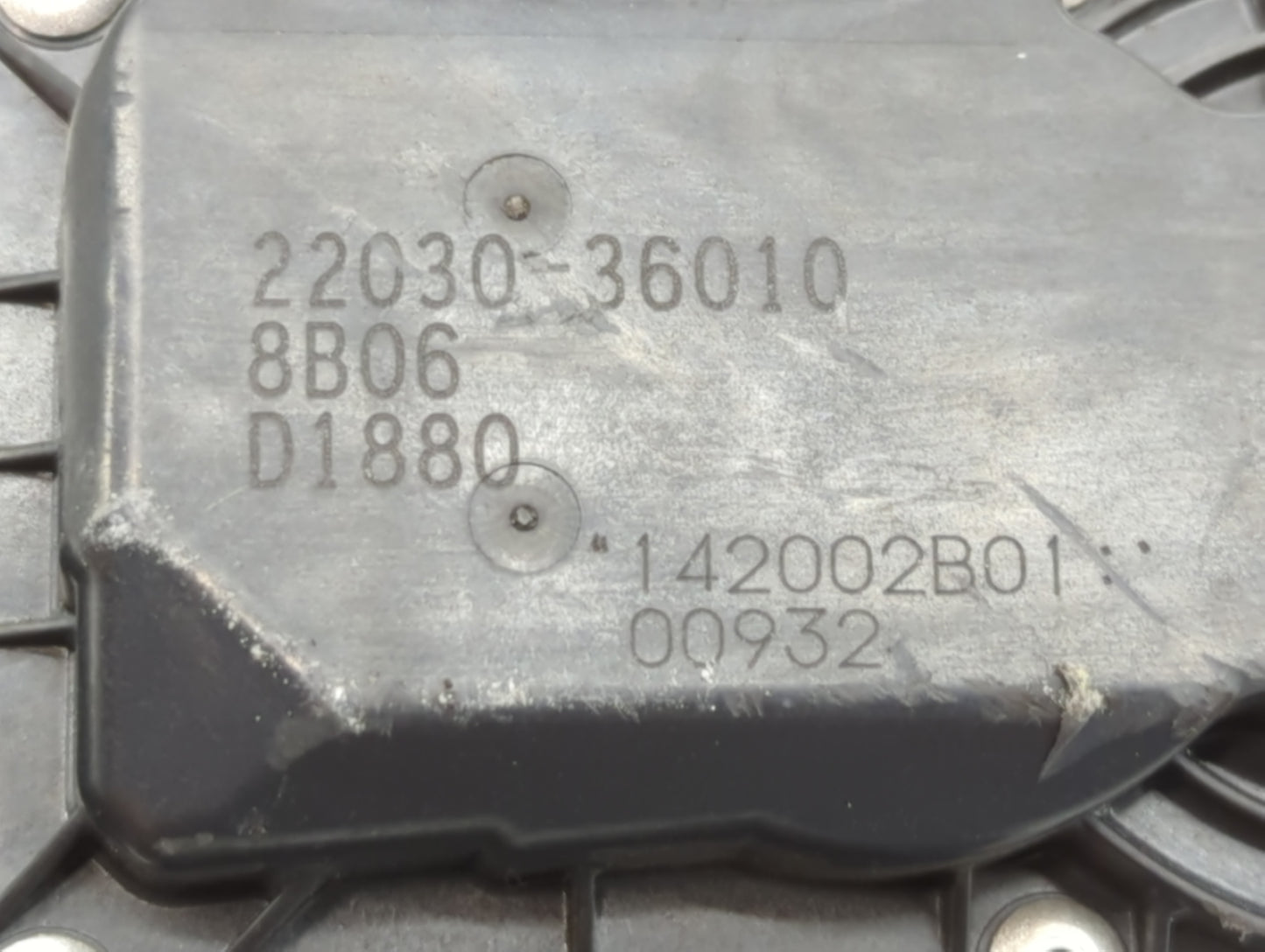 2009-2018 Toyota Rav4 Throttle Body P/N:22030-36010 Fits Fits 2009 2010 2011 2012 2013 2014 2015 2016 2017 2018 2019 OEM Use