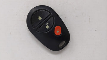 Toyota Keyless Entry Remote Fob Gq43vt20t 3 Buttons