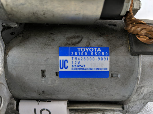 2007-2021 Toyota Tundra Car Starter Motor Solenoid OEM P/N:28100-0S050 TN428000-9091 Fits OEM Used Auto Parts