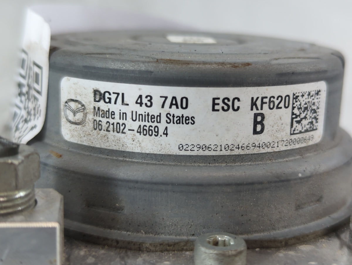 2018 Toyota Yaris Ia Anti-Lock Brake ABS Pump Module Actuator OEM P/N:DG7L 43 7A0 Fits OEM Used Auto Parts - Oemusedautopart
