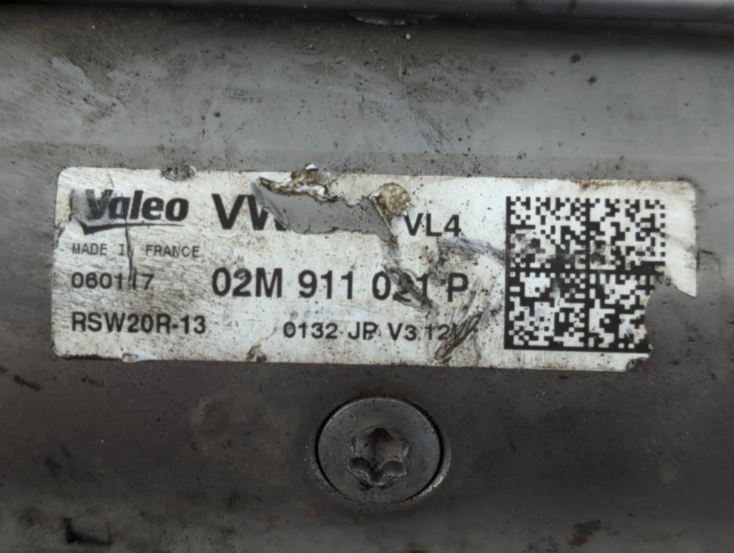 2018-2022 Volkswagen Atlas Car Starter Motor Solenoid OEM P/N:02M 911 021 P Fits Fits 2018 2019 2020 2021 2022 OEM Used Auto