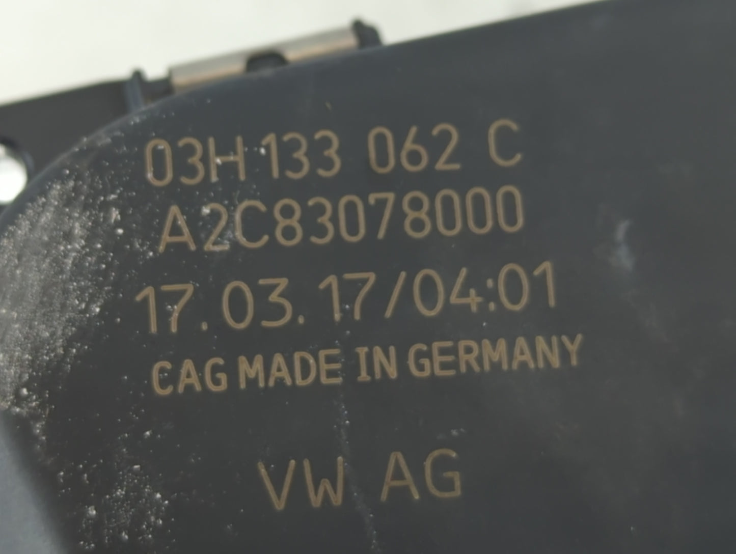2018-2022 Volkswagen Atlas Throttle Body P/N:03H 133 062 C A2C83078000 Fits OEM Used Auto Parts - Oemusedautoparts1.com