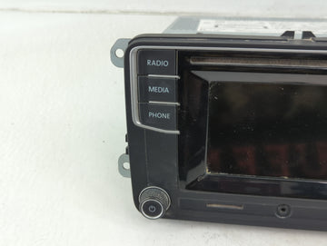 2018 Volkswagen Jetta Radio AM FM Cd Player Receiver Replacement P/N:561 035 150 B Fits Fits 2019 OEM Used Auto Parts
