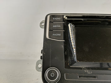 2018 Volkswagen Jetta Radio AM FM Cd Player Receiver Replacement P/N:5C0 036 200 D 561 035 150 B Fits Fits 2019 OEM Used Auto Parts