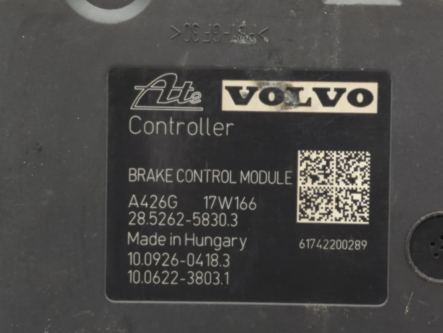 2015-2018 Volvo S60 ABS Pump Control Module Replacement P/N:5262-5830 A426G 17W166 Fits Fits 2015 2016 2017 2018 OEM Used Au