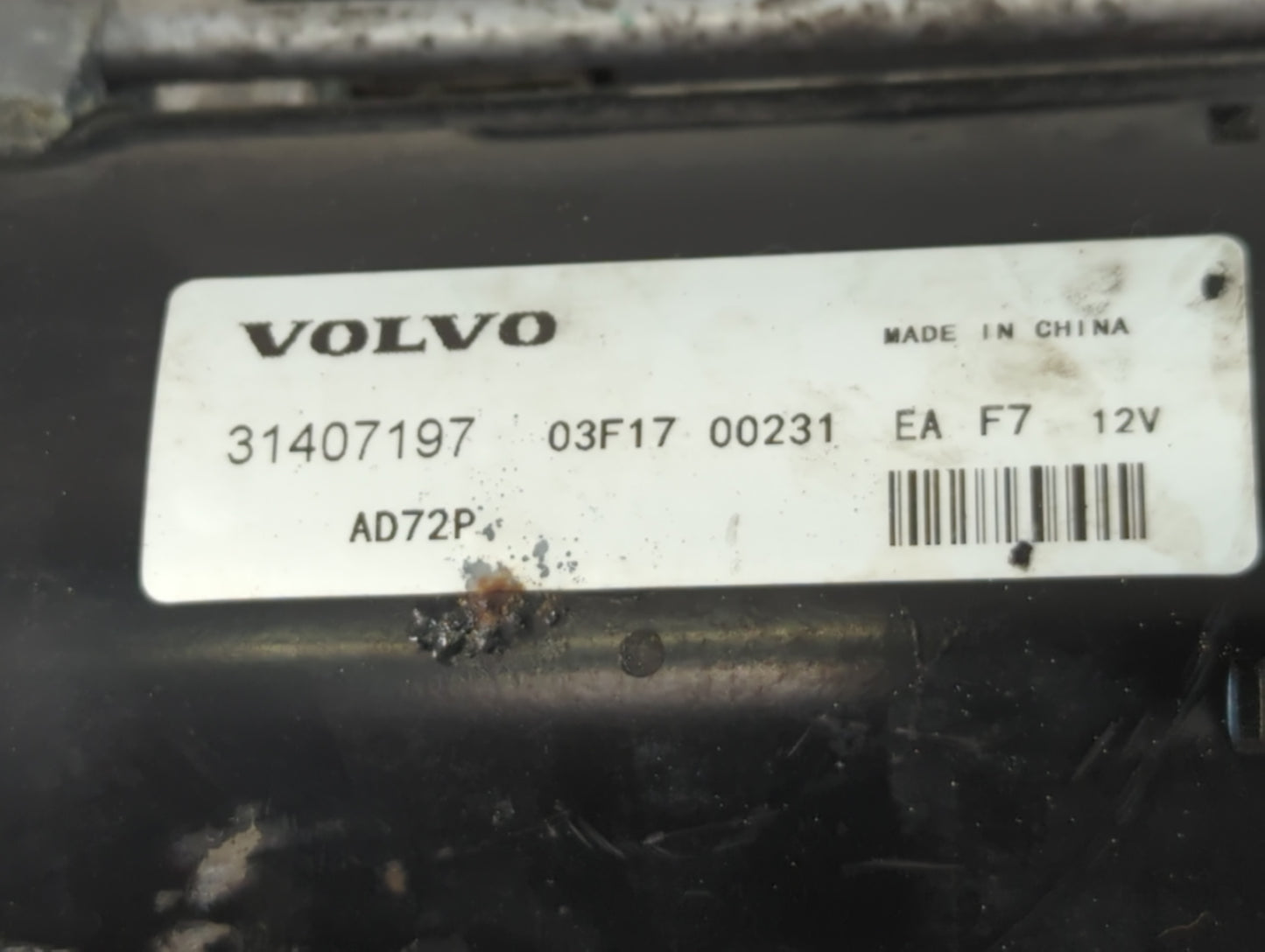 2017-2020 Volvo S90 Car Starter Motor Solenoid OEM P/N:03F17 00231 31407197 Fits Fits 2015 2016 2017 2018 2019 2020 2021 OEM