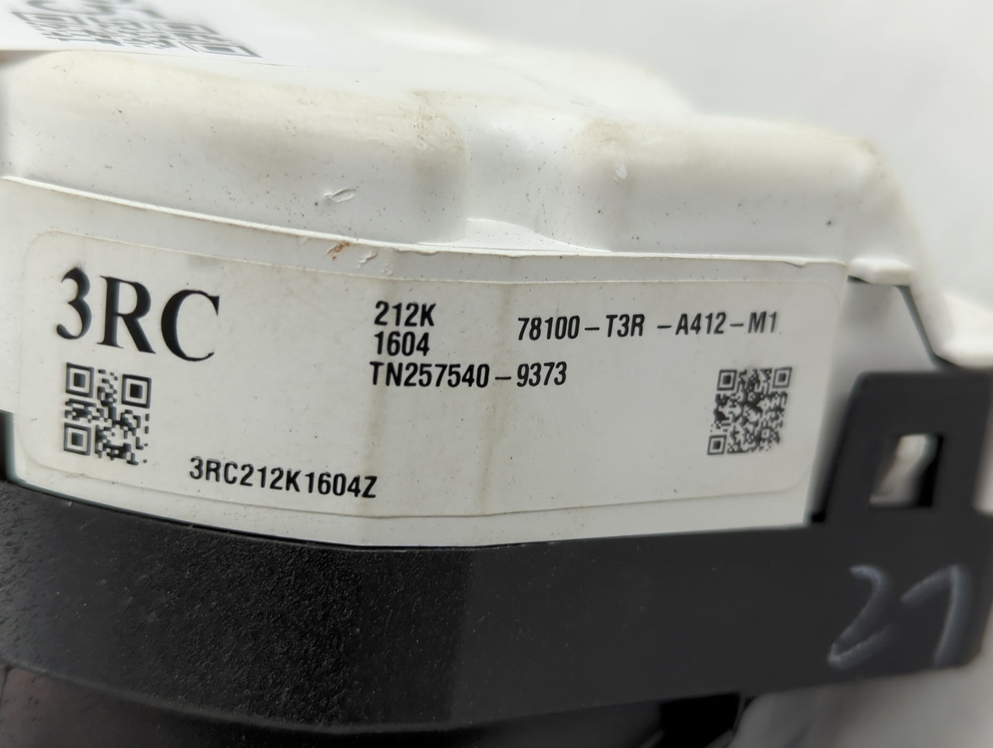2019-2022 Acura Ilx Instrument Cluster Speedometer Gauges P/N:78100-T3R-A412-M1 Fits Fits 2019 2020 2021 2022 OEM Used Auto
