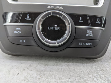 2014-2017 Acura Mdx Radio Control Panel 1478765