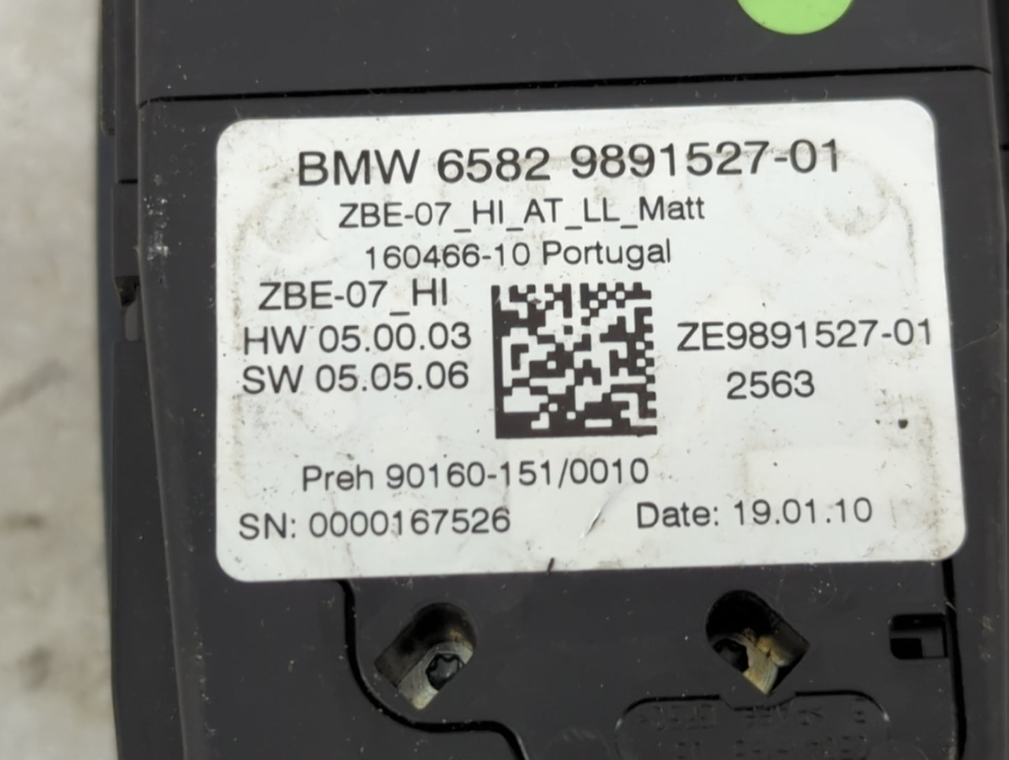 2019-2021 Bmw 330i Radio AM FM Cd Player Receiver Replacement P/N:65829891527-01 ZE9891527-01, ZBE-07_HI Fits Fits 2019 2020