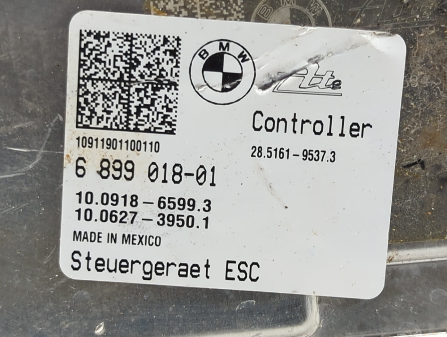 2019 Bmw 330i ABS Pump Control Module Replacement P/N:6899017-01 10.0220-1755.4, 6899018-01, 10.0918-6599.3, 10.0627-3950.1