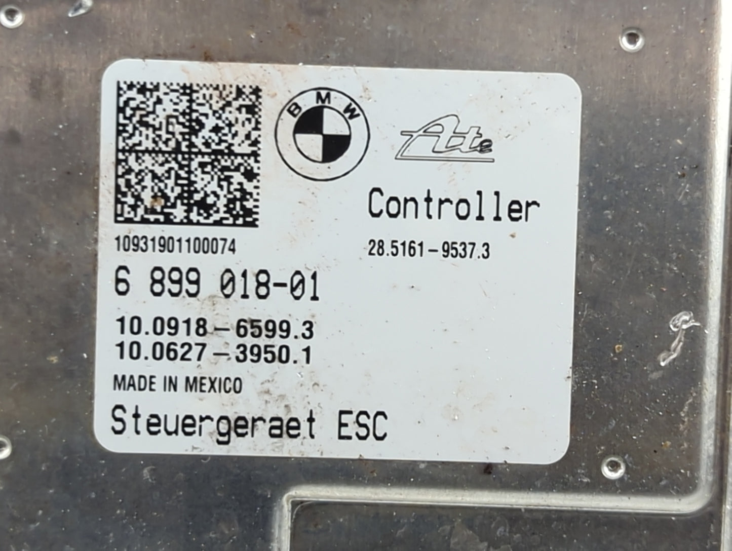 2019 Bmw 330i ABS Pump Control Module Replacement P/N:6899017-01 10.0220-1755.4, 6899018-01, 10.0918-6599.3, 10.0627-3950.1
