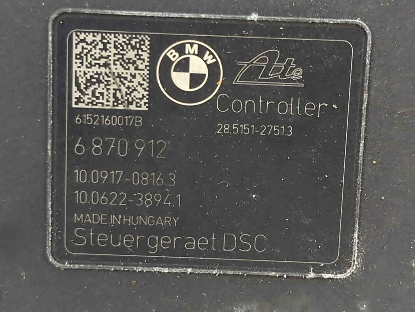 2017-2020 Bmw 430i ABS Pump Control Module Replacement P/N:3451-6891611-01 10.0220-1376.4 Fits OEM Used Auto Parts - Oemused