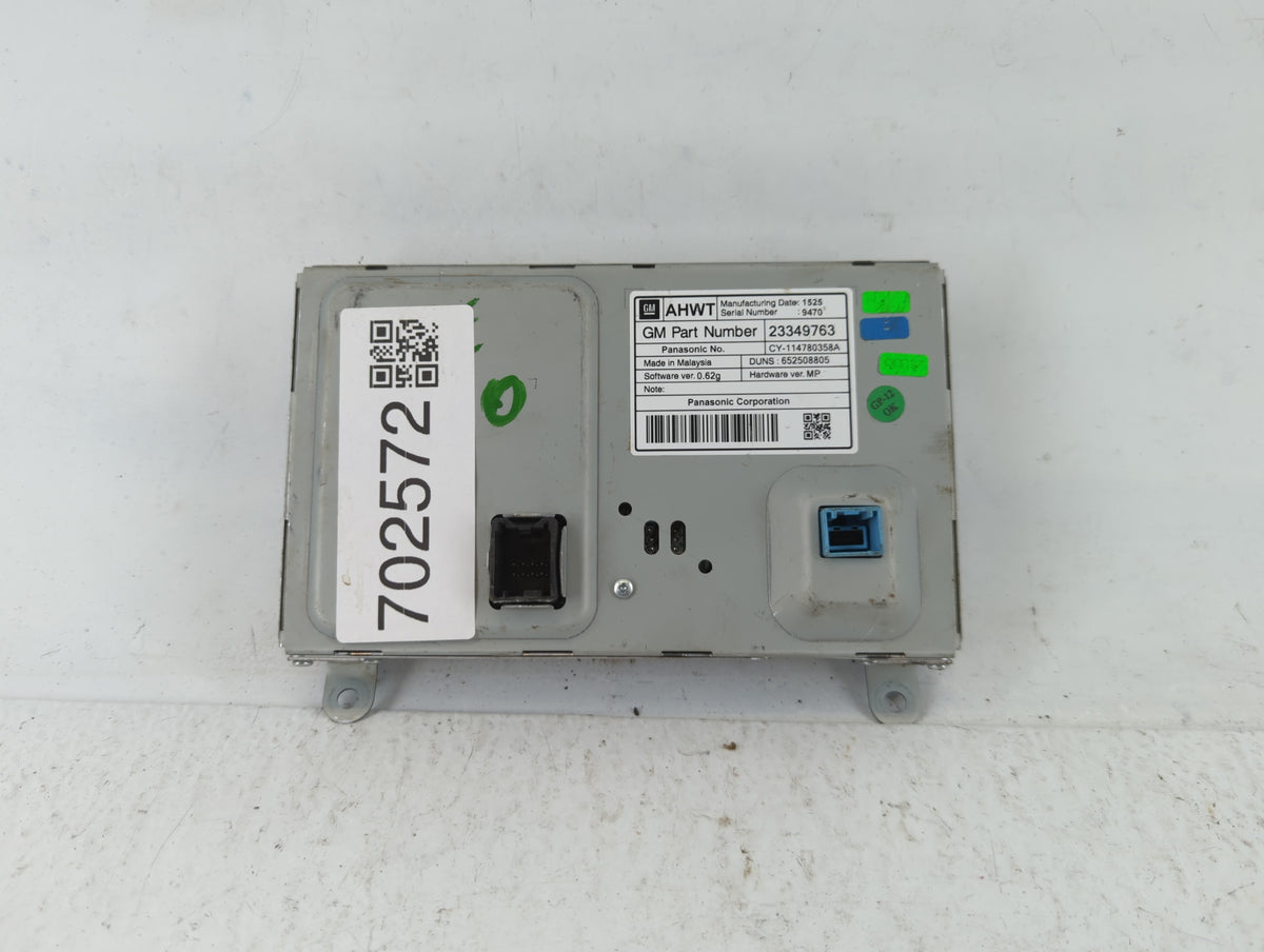 2016-2019 Buick Cascada Information Radio Display Screen - Oemusedautoparts1.com