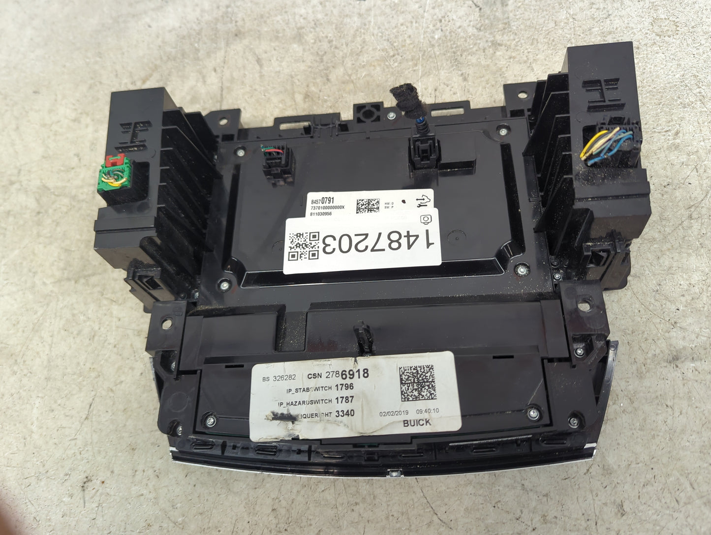 2018-2019 Buick Enclave Radio AM FM Cd Player Receiver Replacement P/N:84570791 84401796, 84401787 Fits Fits 2018 2019 OEM U