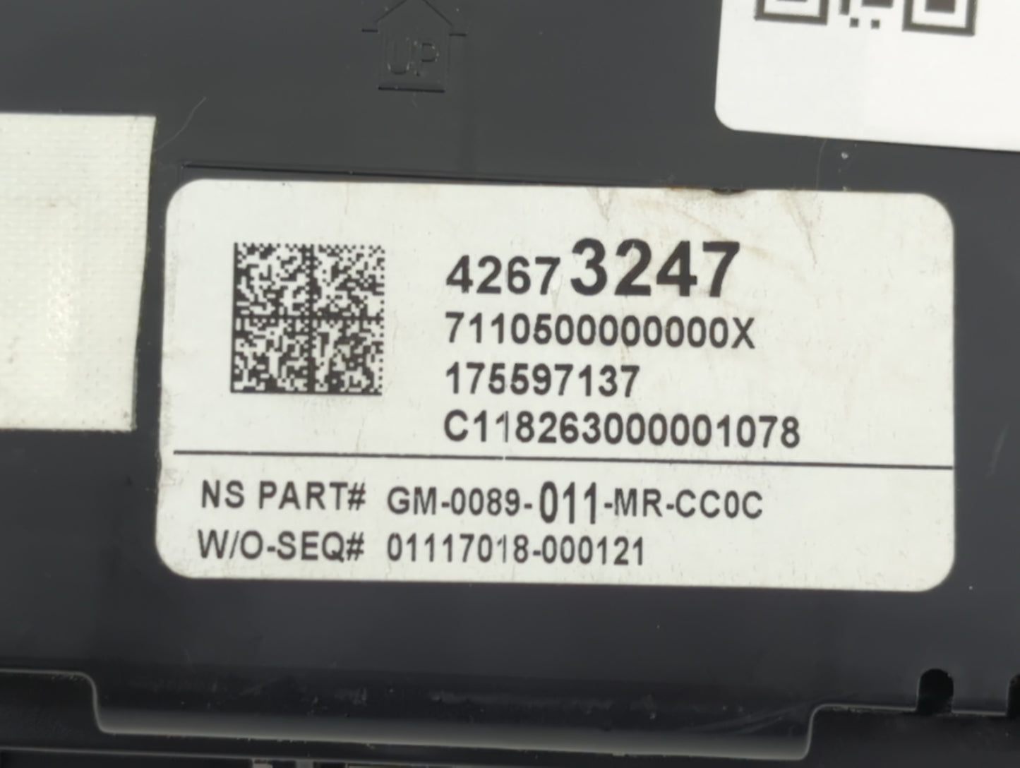 2019-2021 Buick Encore Instrument Cluster Speedometer Gauges P/N:42673247 Fits Fits 2019 2020 2021 OEM Used Auto Parts - Oem