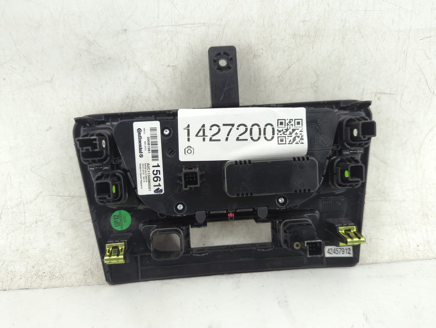 2017-2021 Buick Encore Climate Control Module Temperature AC/Heater Replacement P/N:39081561 A2C1134980001 Fits OEM Used Aut