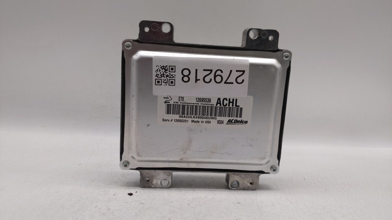 2017-2019 Buick Encore PCM Engine Control Computer ECU ECM PCU OEM P/N:12668986 12695536, 12670309 Fits Fits 2017 2018 2019