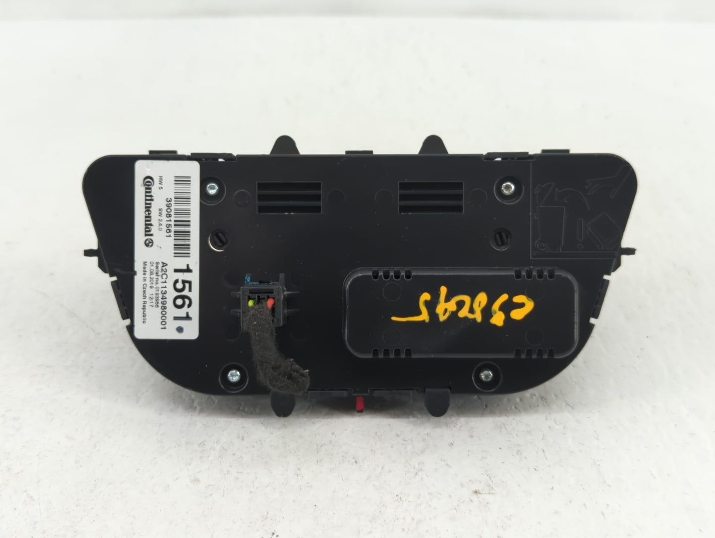 2017-2021 Buick Encore Climate Control Module Temperature AC/Heater Replacement P/N:39081581 39081561 Fits OEM Used Auto Par