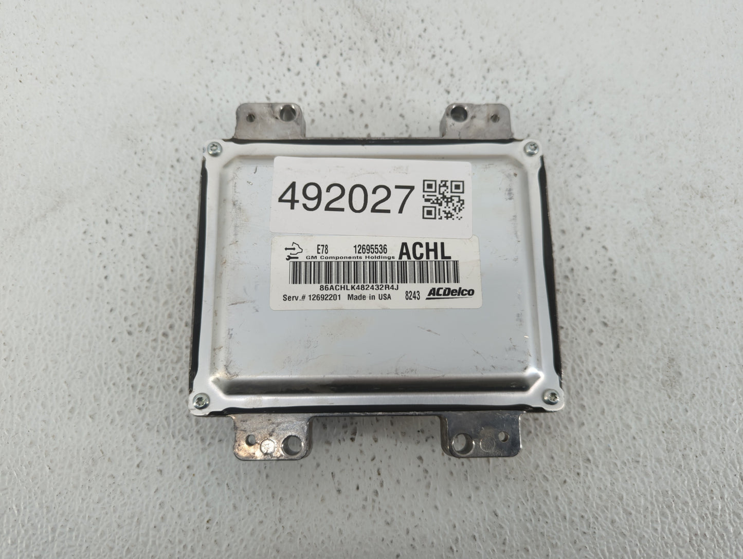 2017-2021 Buick Encore PCM Engine Control Computer ECU ECM PCU OEM P/N:12695536 Fits Fits 2017 2018 2019 2020 2021 OEM Used