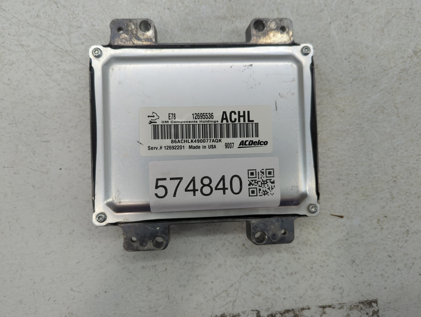 2017-2021 Buick Encore PCM Engine Control Computer ECU ECM PCU OEM P/N:12695536 Fits Fits 2017 2018 2019 2020 2021 OEM Used