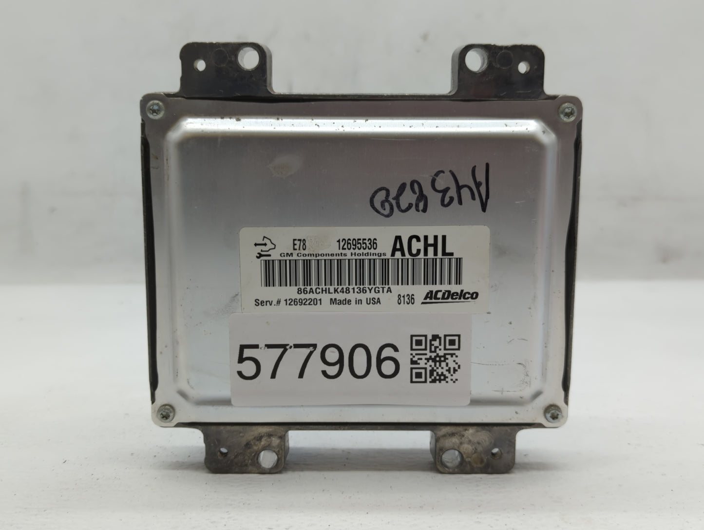2017-2021 Buick Encore PCM Engine Control Computer ECU ECM PCU OEM P/N:12695536 Fits Fits 2017 2018 2019 2020 2021 OEM Used
