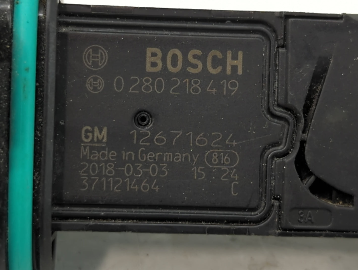 2016-2019 Buick Encore Mass Air Flow Meter Maf - Oemusedautoparts1.com