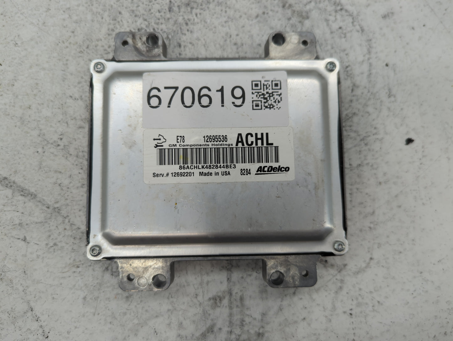2017-2021 Buick Encore PCM Engine Control Computer ECU ECM PCU OEM P/N:12692201 12695536 Fits Fits 2017 2018 2019 2020 2021