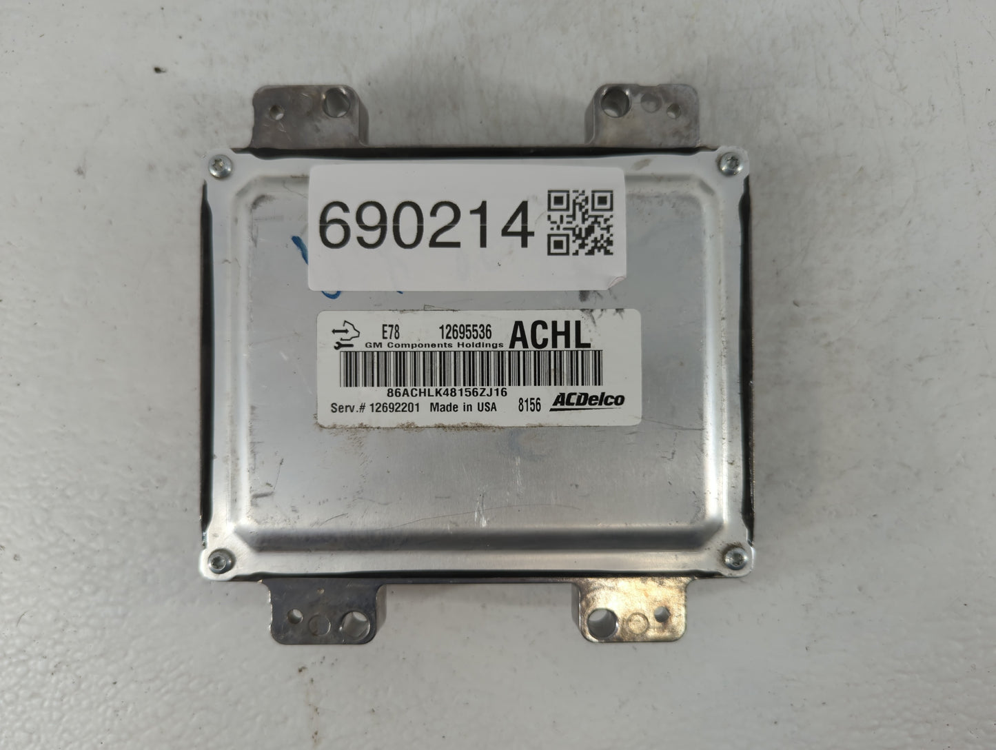 2017-2021 Buick Encore PCM Engine Control Computer ECU ECM PCU OEM P/N:E78 12695536 Fits Fits 2017 2018 2019 2020 2021 OEM U