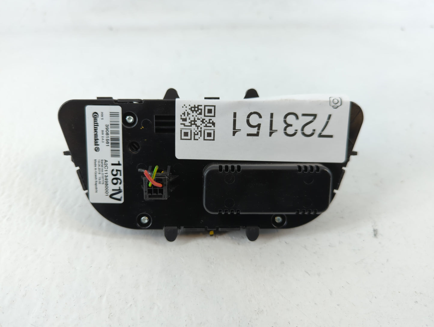 2017-2021 Buick Encore Climate Control Module Temperature AC/Heater Replacement P/N:A2C1134980001 39081561 Fits OEM Used Aut