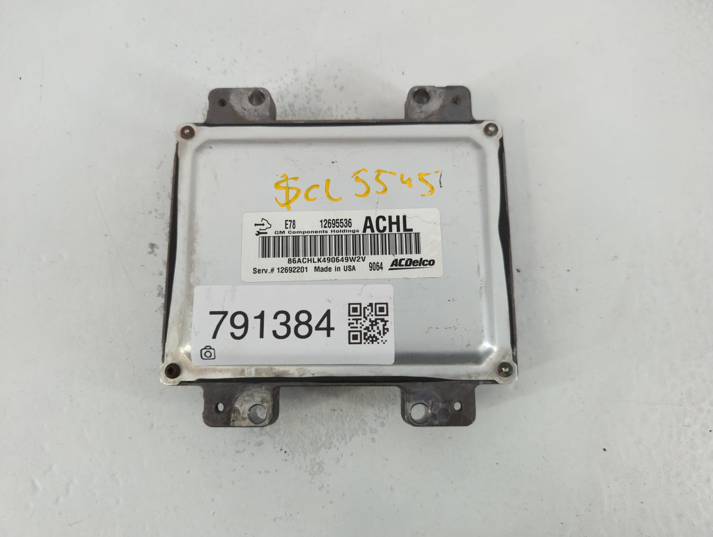 2017-2021 Buick Encore PCM Engine Control Computer ECU ECM PCU OEM P/N:12695536 Fits Fits 2017 2018 2019 2020 2021 OEM Used