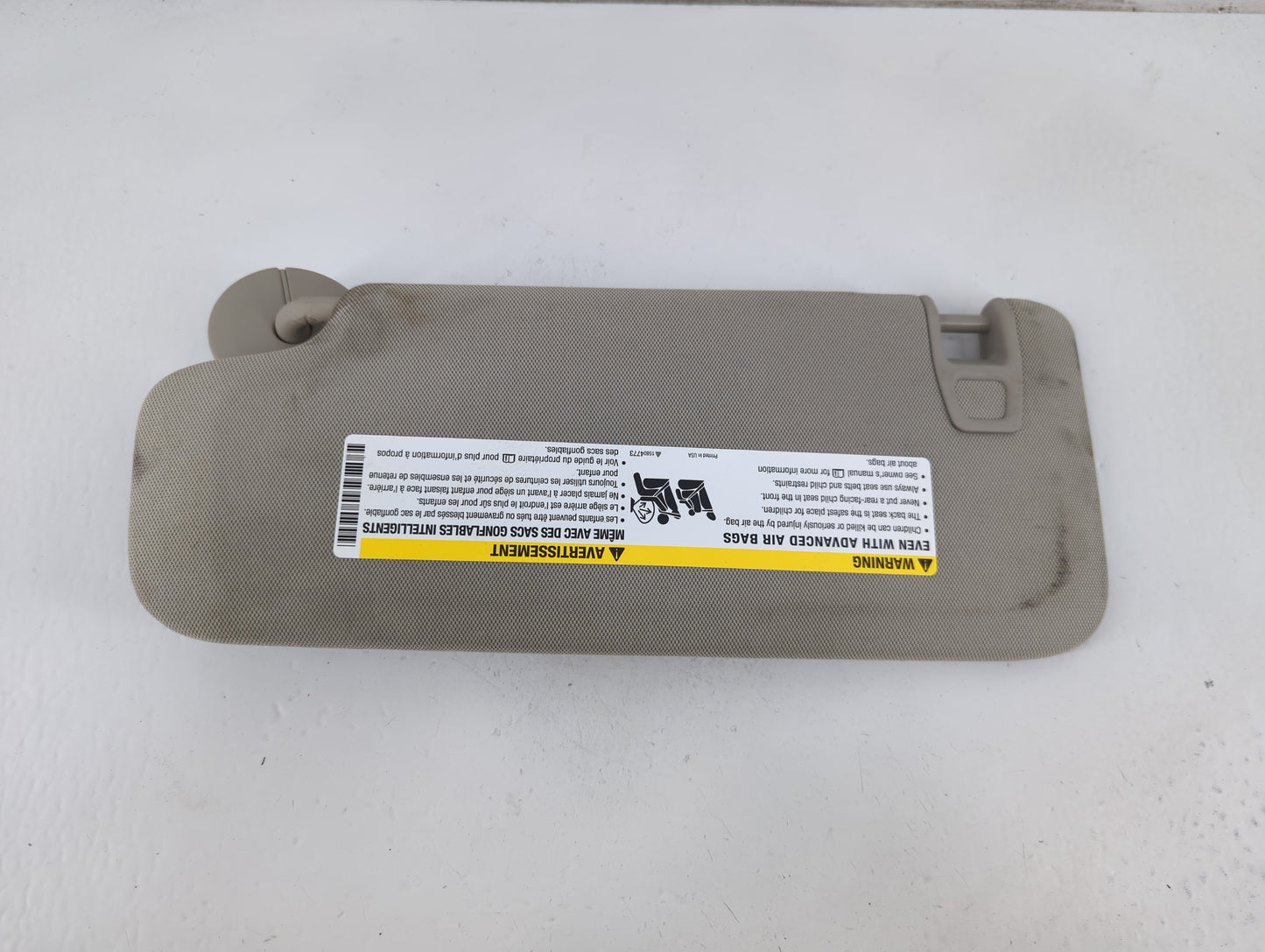 2016-2020 Buick Envision Sun Visor Shade Replacement Passenger Right Mirror Fits Fits 2016 2017 2018 2019 2020 OEM Used Auto