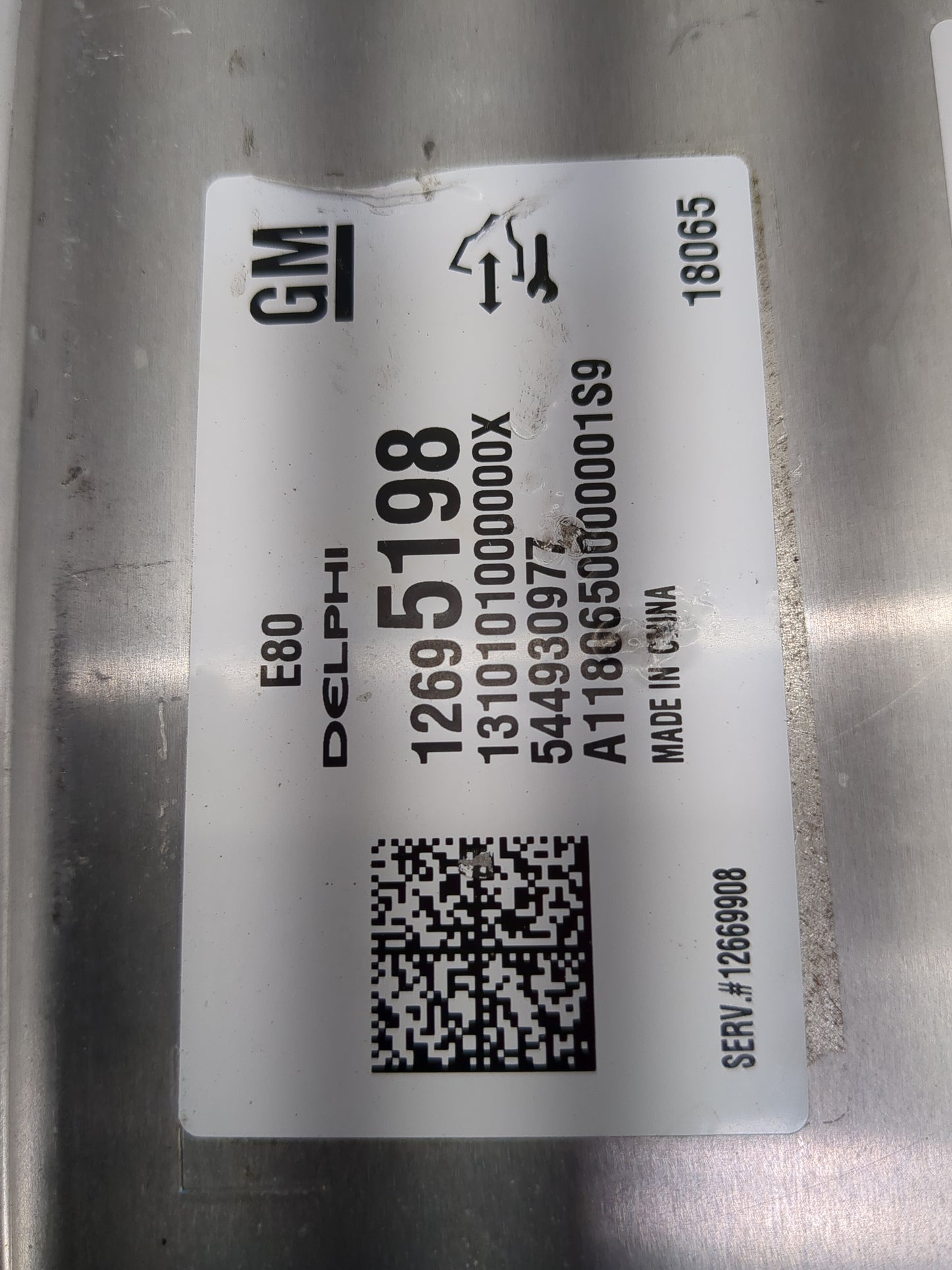 2017-2019 Buick Envision PCM Engine Control Computer ECU ECM PCU OEM P/N:12695198 13101010000000X Fits Fits 2017 2018 2019 2