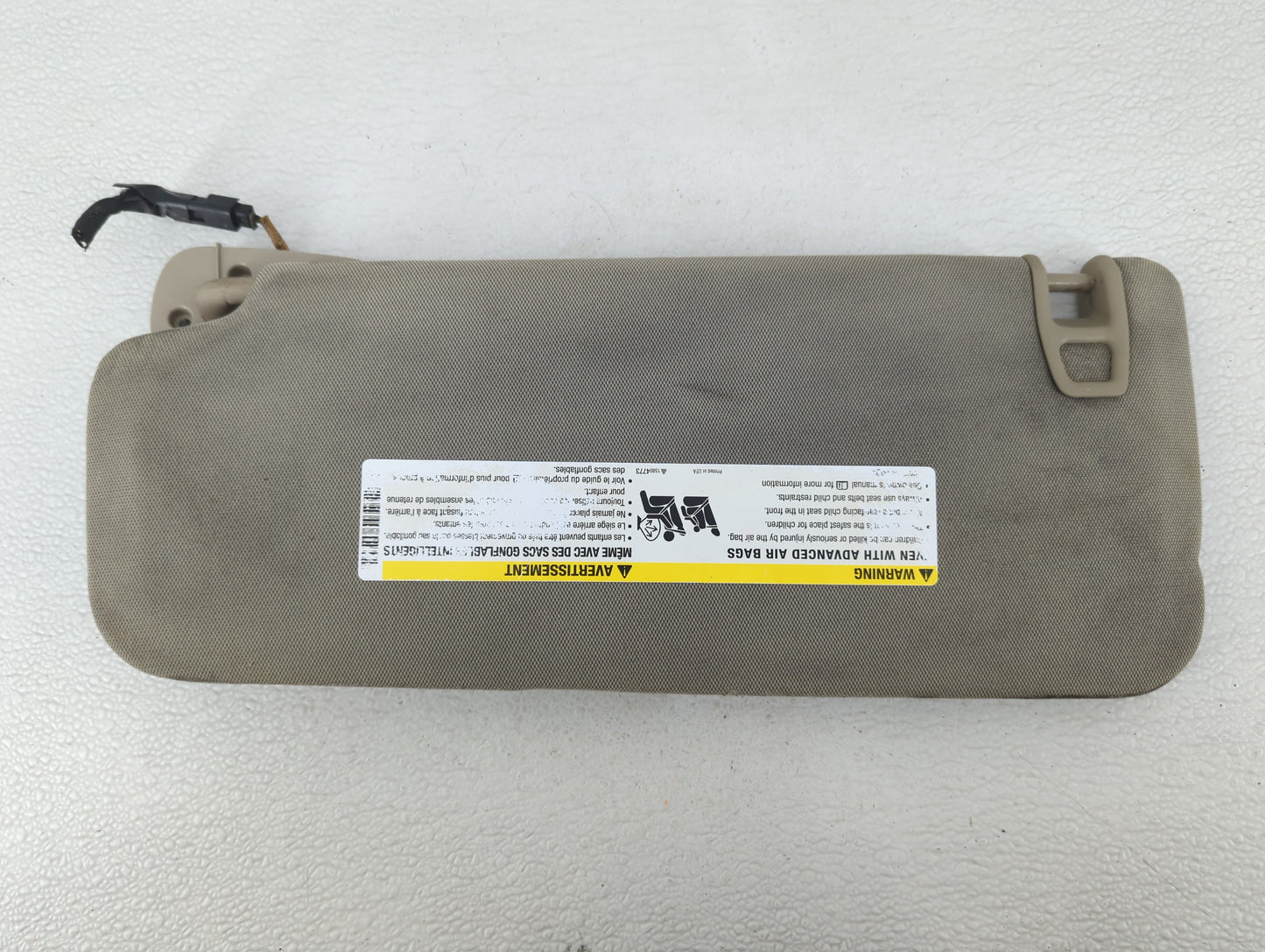 2018-2019 Buick Lacrosse Sun Visor Shade Replacement Passenger Right Mirror Fits Fits 2018 2019 OEM Used Auto Parts - Oemuse