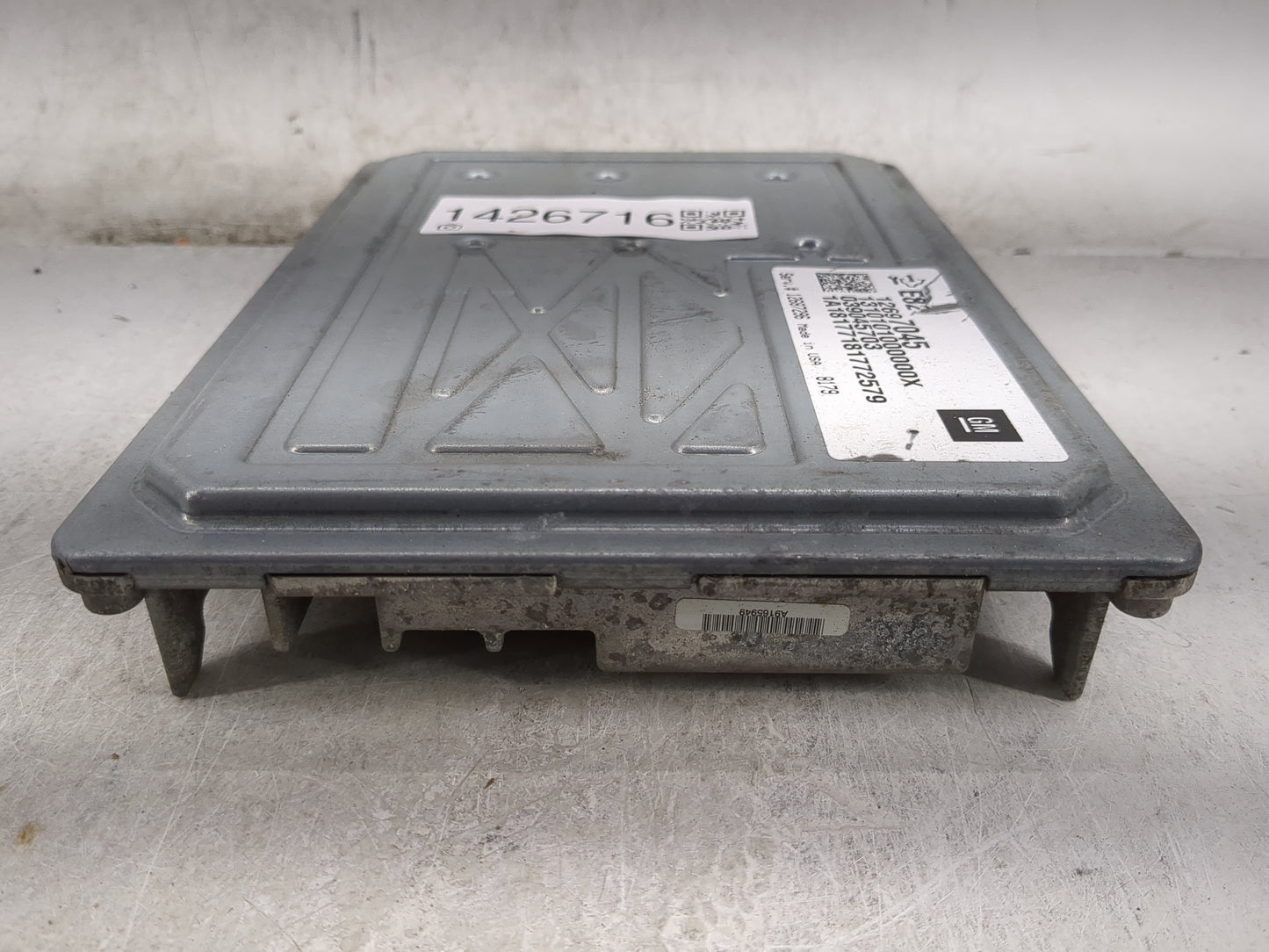 2016-2019 Cadillac Cts PCM Engine Control Computer ECU ECM PCU OEM P/N:12697045 12687296 Fits OEM Used Auto Parts - Oemuseda