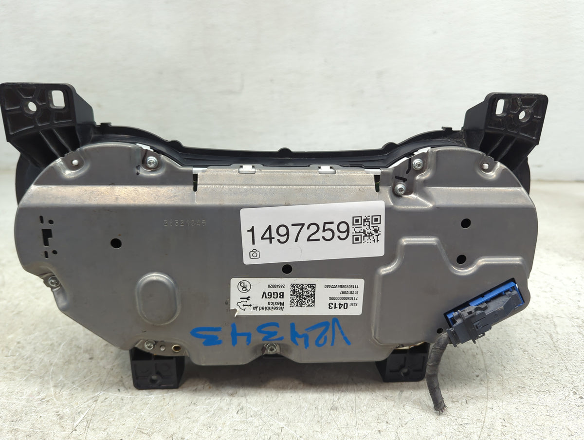2019 Cadillac Cts Instrument Cluster Speedometer Gauges P/N:8451 0413 71105000000X, 812812097, 11190708G6V224A0, BG6V Miles: