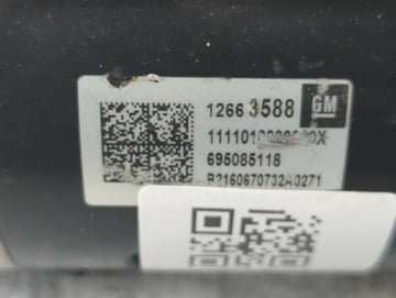 2016-2019 Cadillac Cts Car Starter Motor Solenoid OEM P/N:12663588 Fits Fits 2016 2017 2018 2019 OEM Used Auto Parts