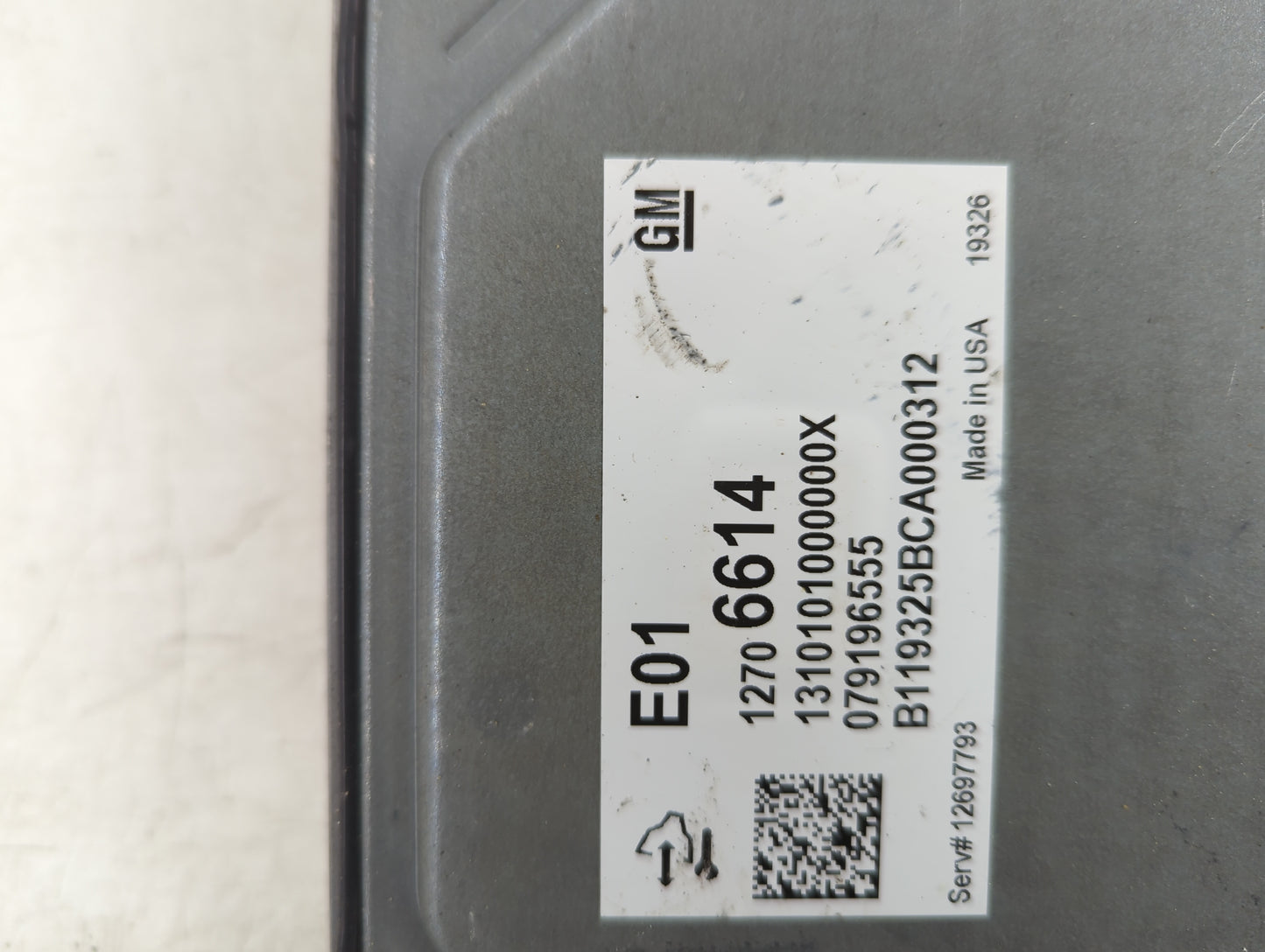 2019 Cadillac Xt4 PCM Engine Control Computer ECU ECM PCU OEM P/N:12706614 Fits Fits 2020 OEM Used Auto Parts - Oemusedautop