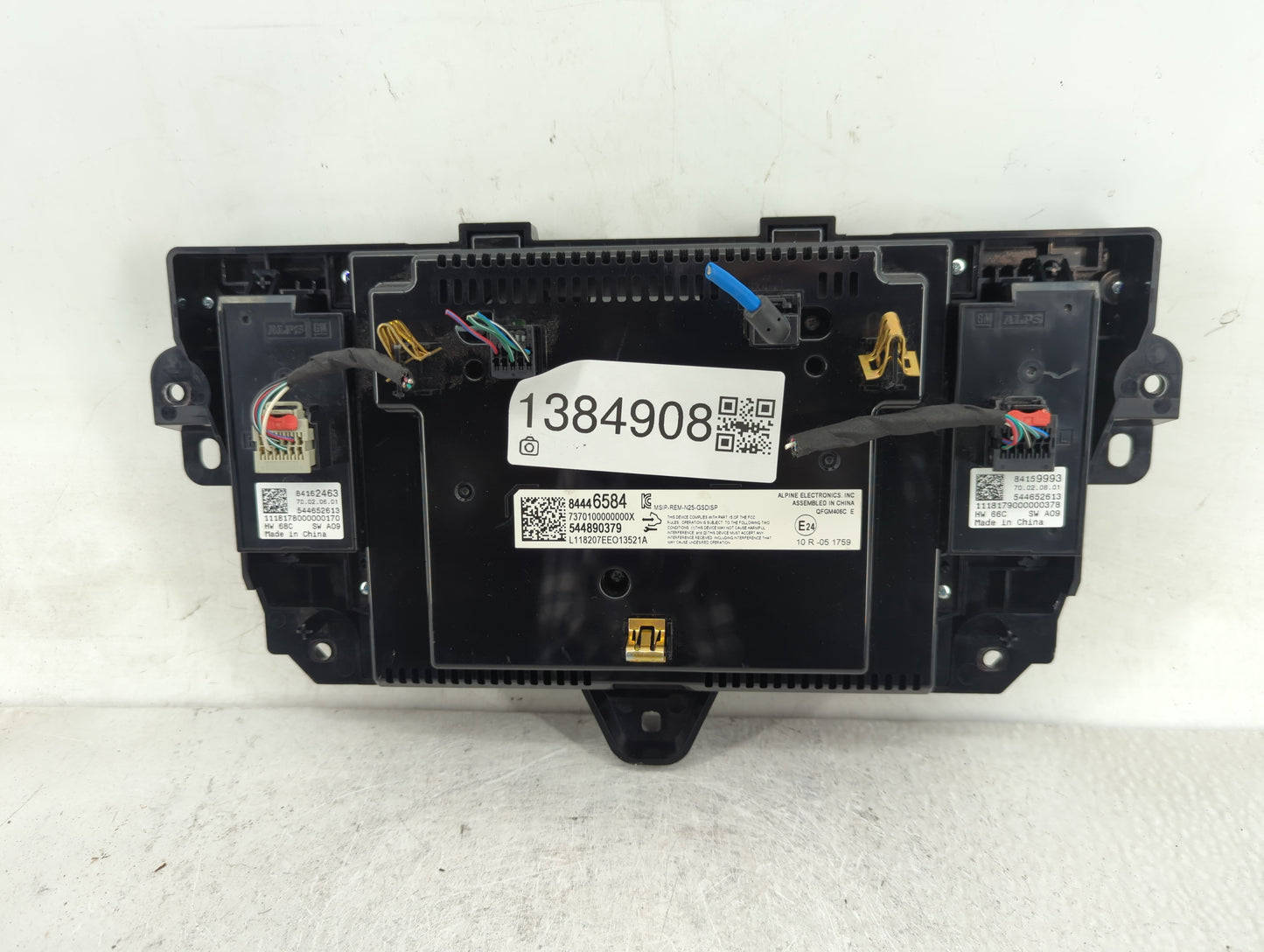 2018-2019 Cadillac Xt5 Radio Control Panel - Oemusedautoparts1.com