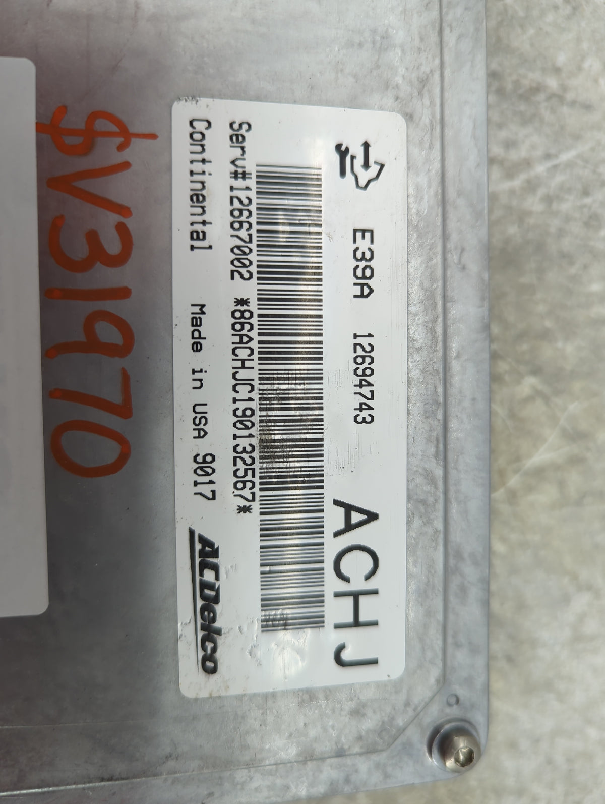 2017-2019 Cadillac Xts PCM Engine Control Computer ECU ECM PCU OEM P/N:12694743 12667002 Fits Fits 2017 2018 2019 2020 OEM U