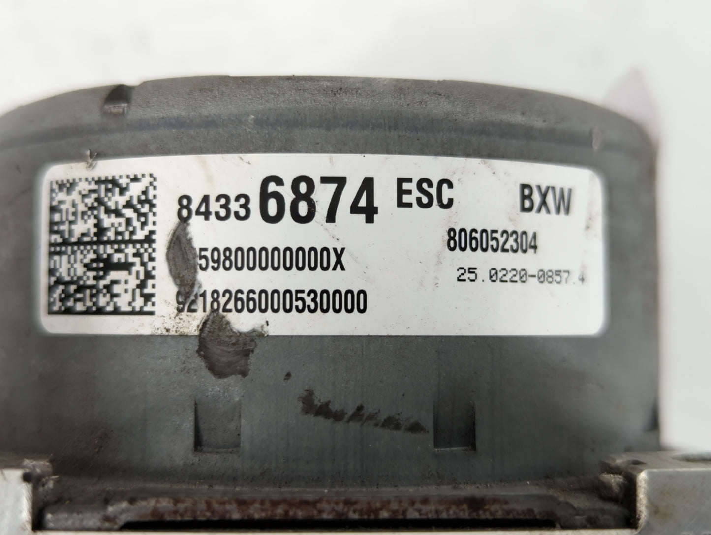 2018-2019 Cadillac Xts ABS Pump Control Module Replacement P/N:84336874 Fits Fits 2018 2019 OEM Used Auto Parts - Oemusedaut