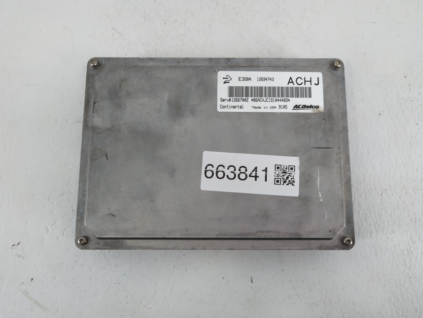 2017-2019 Cadillac Xts PCM Engine Control Computer ECU ECM PCU OEM P/N:E39A 12694743 Fits Fits 2017 2018 2019 2020 OEM Used