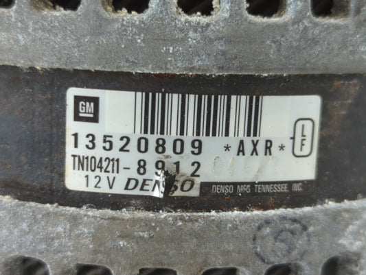 2019 Cadillac Xts Alternator Replacement Generator Charging Assembly Engine OEM P/N:TN104211-8912 13520809 Fits OEM Used Auto Parts