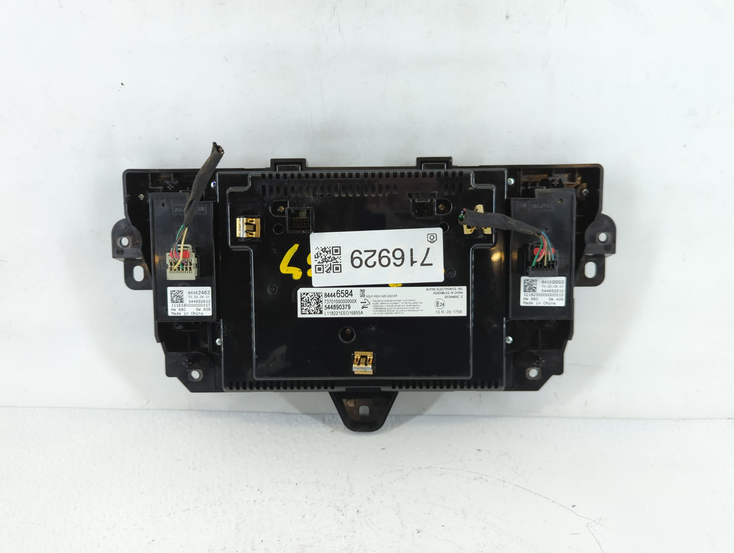 2018-2019 Cadillac Xts Am Fm Cd Player Radio Receiver - Oemusedautoparts1.com