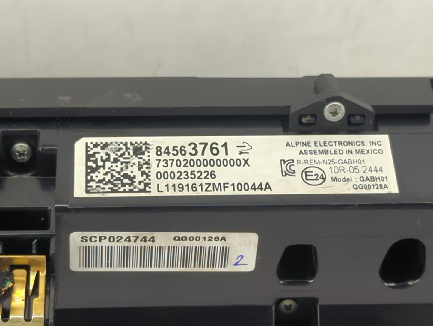 2019-2022 Chevrolet Blazer Climate Control Module Temperature AC/Heater Replacement P/N:84563761 Fits Fits 2019 2020 2021 20