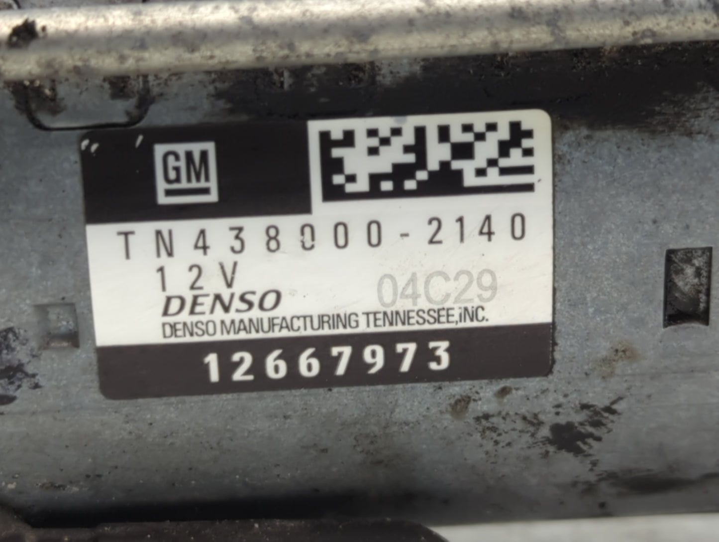 2019-2022 Chevrolet Blazer Car Starter Motor Solenoid OEM P/N:12667973 Fits Fits 2016 2017 2018 2019 2020 2021 2022 OEM Used