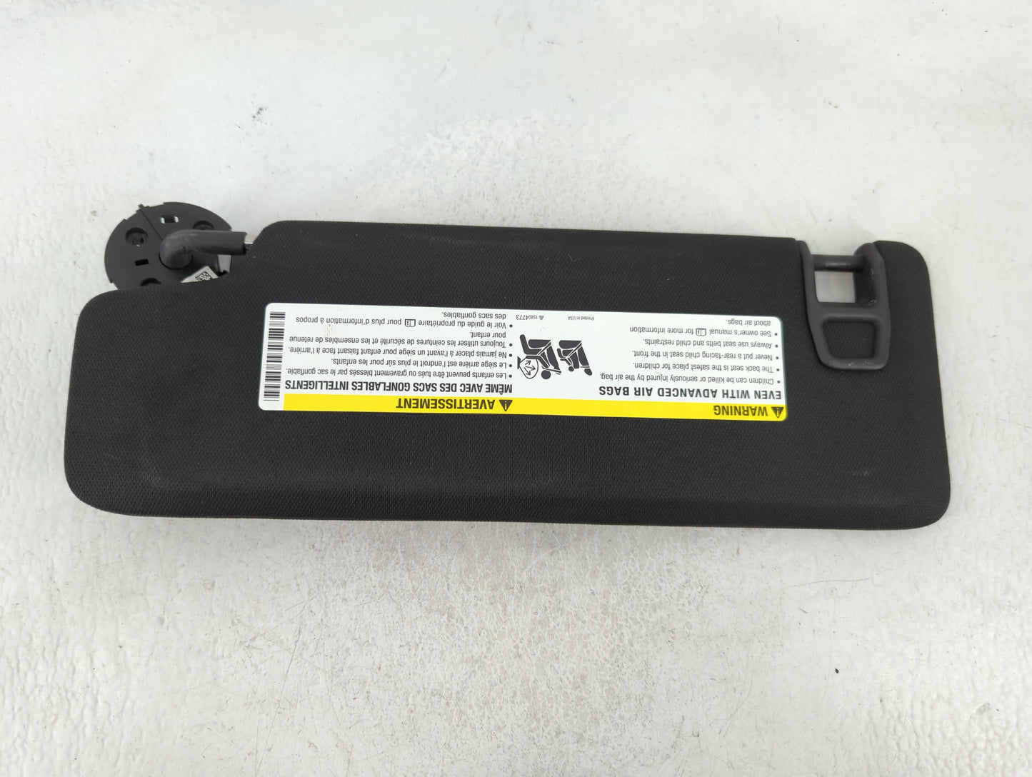 2021 Chevrolet Camaro Sun Visor Shade Replacement Passenger Right Mirror Fits OEM Used Auto Parts - Oemusedautoparts1.com