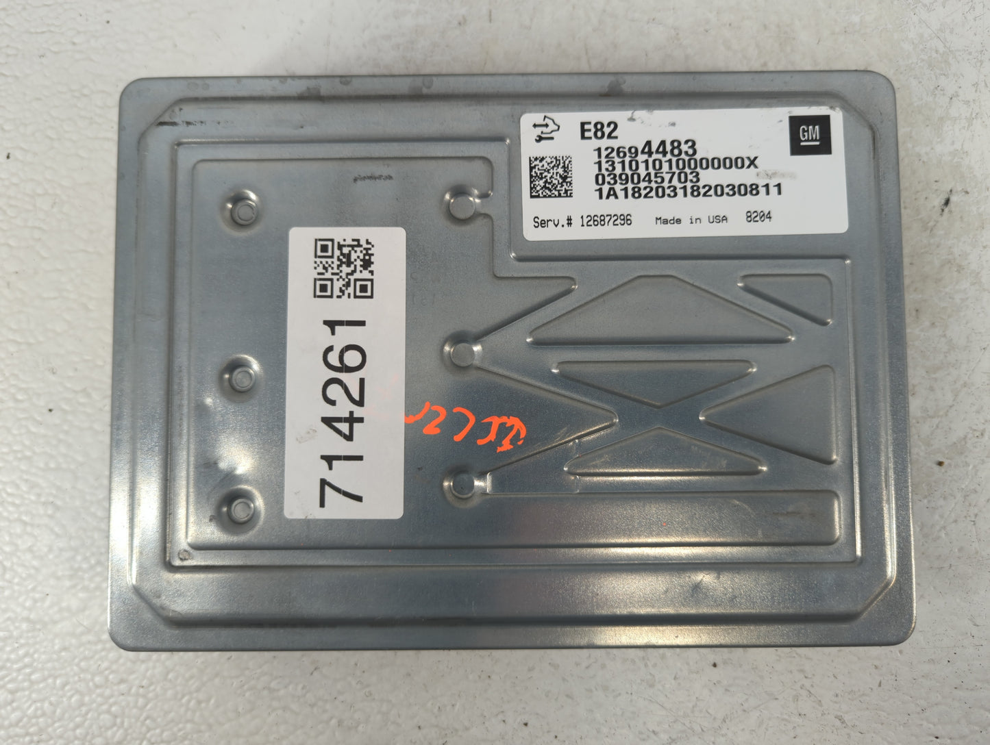 2017-2022 Chevrolet Colorado PCM Engine Control Computer ECU ECM PCU OEM P/N:12694483 Fits Fits 2016 2017 2018 2019 2020 202