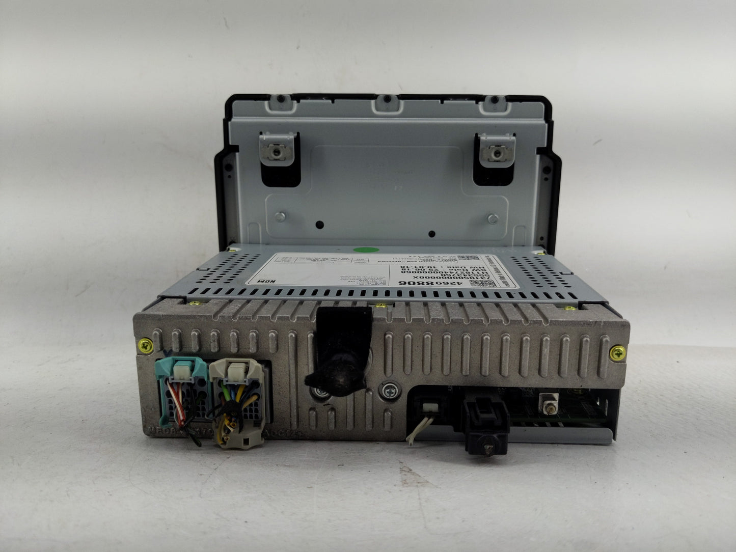 2019 Chevrolet Cruze Radio AM FM Cd Player Receiver Replacement P/N:42698806 Fits OEM Used Auto Parts - Oemusedautoparts1.co