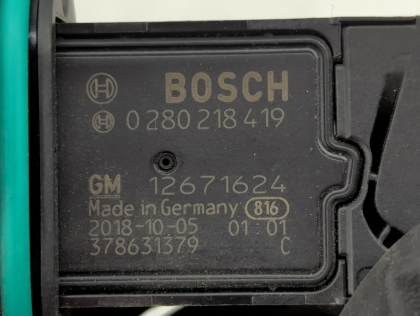 2012-2019 Chevrolet Cruze Mass Air Flow Meter Maf - Oemusedautoparts1.com